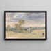 Landschaft des Suffolk - John Constable — gerahmtes Bild an der Wand