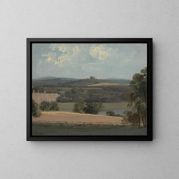 Parc de Trentham - John Constable — gerahmtes Bild an der Wand