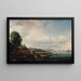 Pont de Waterloo - John Constable — gerahmtes Bild an der Wand