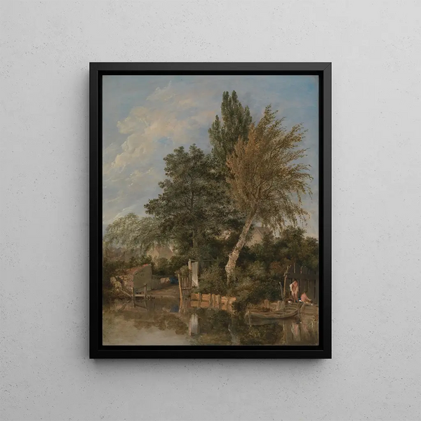 John Crome - Boys Bathing on the River Wensum Norwich.webp