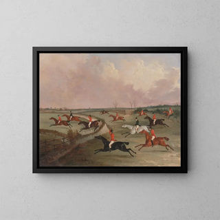 John Dalby - The Quorn Hunt in Full Cry Second Horses.webp