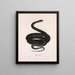 Coluber constrictor - John Edwards Holbrook — gerahmtes Bild an der Wand