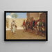 Umstrukturierung der Armee in Marokko - John Evan Hodgson — gerahmtes Bild an der Wand