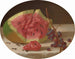 Wassermelone und Trauben - John F. Francis — Ansicht des Kunstwerks
