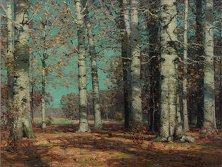 Hainbuchen im Herbst - John Fabian Carlson — Ansicht des Kunstwerks