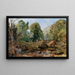 Ein Landschaftsbild - John Faulkner — gerahmtes Bild an der Wand