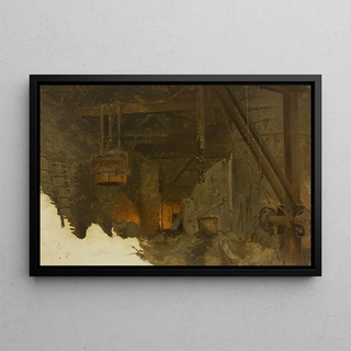 John Ferguson Weir - West Point Foundry Cold Spring New York.webp