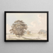 Die Tamise mit Sion House - John Fisher Bischof von Salisbury — gerahmtes Bild an der Wand