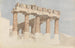 Der Ost- und Südseite des Parthenon - John Foster — Ansicht des Kunstwerks