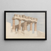Der Ost- und Südseite des Parthenon - John Foster — gerahmtes Bild an der Wand
