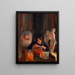 Portrait de Godfrey Frankenstein - John Frankenstein — gerahmtes Bild an der Wand