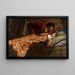 Der gestohlene Kuss - John Frederick Harrison Dutton — gerahmtes Bild an der Wand