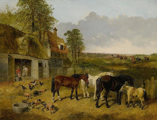 John Frederick Herring Jr - A Peaceful Farmstead.webp
