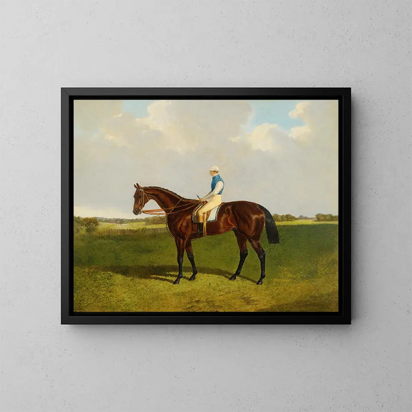 Bloomsbury - John Frederick Herring l'Ancien — gerahmtes Bild an der Wand