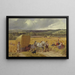 Moisson - John Frederick Herring l'Ancien — gerahmtes Bild an der Wand
