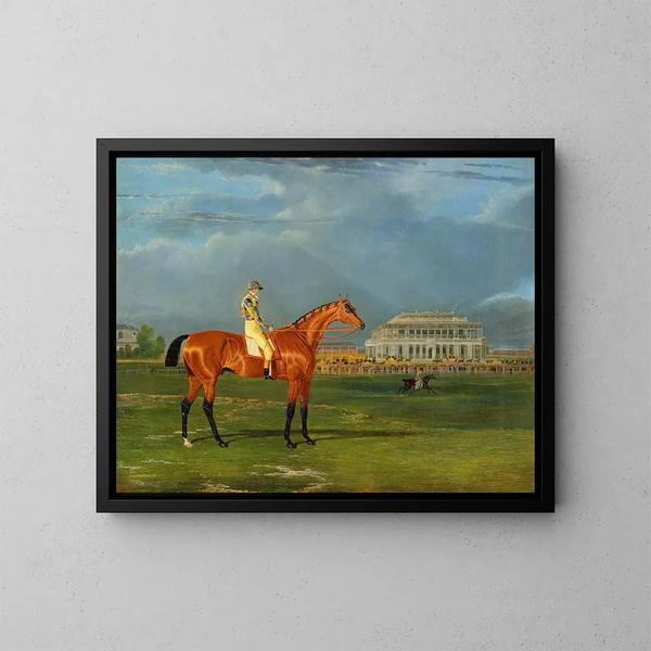 Memnon mit William Scott - John Frederick Herring der Ältere — gerahmtes Bild an der Wand
