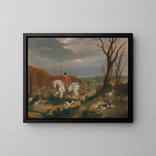 John Frederick Herring Snr - The Suffolk Hunt Going to Cover near Herringswell.webp