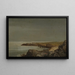 Küstenszene - John Frederick Kensett — gerahmtes Bild an der Wand