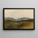 Fluss Hudson - John Frederick Kensett — gerahmtes Bild an der Wand