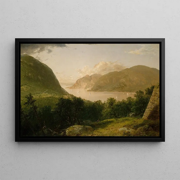 John Frederick Kensett - Hudson River Scene.webp