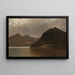 Lac George - John Frederick Kensett — gerahmtes Bild an der Wand