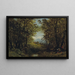 Landschaft mit Figuren - John Frederick Kensett — gerahmtes Bild an der Wand