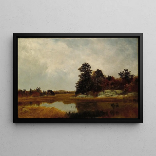 John Frederick Kensett - October in the Marshes.webp