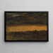 Landschaft rot - John Frederick Kensett — gerahmtes Bild an der Wand