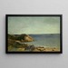 Côte rocheuse - John Frederick Kensett — gerahmtes Bild an der Wand