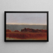 Prairie salée en octobre - John Frederick Kensett — gerahmtes Bild an der Wand