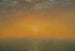 Sonnenuntergang über dem Meer - John Frederick Kensett — Ansicht des Kunstwerks