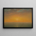 Sonnenuntergang über dem Meer - John Frederick Kensett — gerahmtes Bild an der Wand