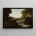 Die Wanderung - John Frederick Kensett — gerahmtes Bild an der Wand