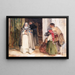 Mendicité - John Frederick Lewis — gerahmtes Bild an der Wand