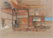 Innenansicht eines orientalischen Hauses - John Frederick Lewis — Ansicht des Kunstwerks