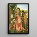 Lilium auratum - John Frederick Lewis — gerahmtes Bild an der Wand