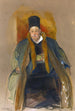 Portrait eines wohlhabenden Händlers von Thérapia - John Frederick Lewis — Ansicht des Kunstwerks