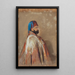 Portrait des Generals Jochmus Pacha um 1841 - John Frederick Lewis — gerahmtes Bild an der Wand