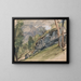 Die Lutscheuen-Tal - John Frederick Lewis — gerahmtes Bild an der Wand
