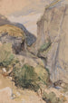La Via Mala - John Frederick Lewis — Ansicht des Kunstwerks