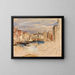 Venedig, der Große Kanal und der Rialto - John Frederick Lewis — gerahmtes Bild an der Wand
