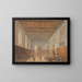 Das Schulhaus des Rugby-Club - John Gendall — gerahmtes Bild an der Wand