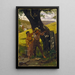 Ein sicherer Schuss - John George Brown — gerahmtes Bild an der Wand