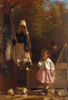 Am Brunnen - John George Brown — Ansicht des Kunstwerks