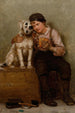 Frühstück für zwei - John George Brown — Ansicht des Kunstwerks