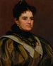 Die Frau des Künstlers - John George Brown — Ansicht des Kunstwerks