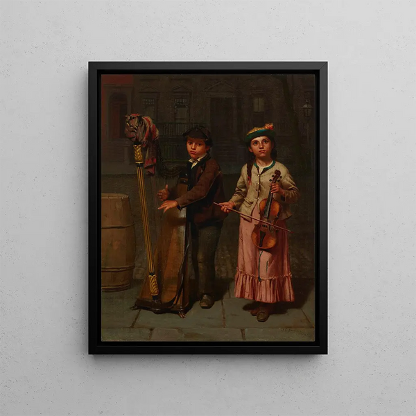 John George Brown - The Two Musicians.webp