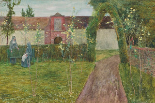 John George Sowerby - The Convent Garden.webp