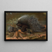 Stachelschwein - John George Wood — gerahmtes Bild an der Wand