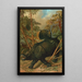 Rhinocéros - John George Wood — gerahmtes Bild an der Wand